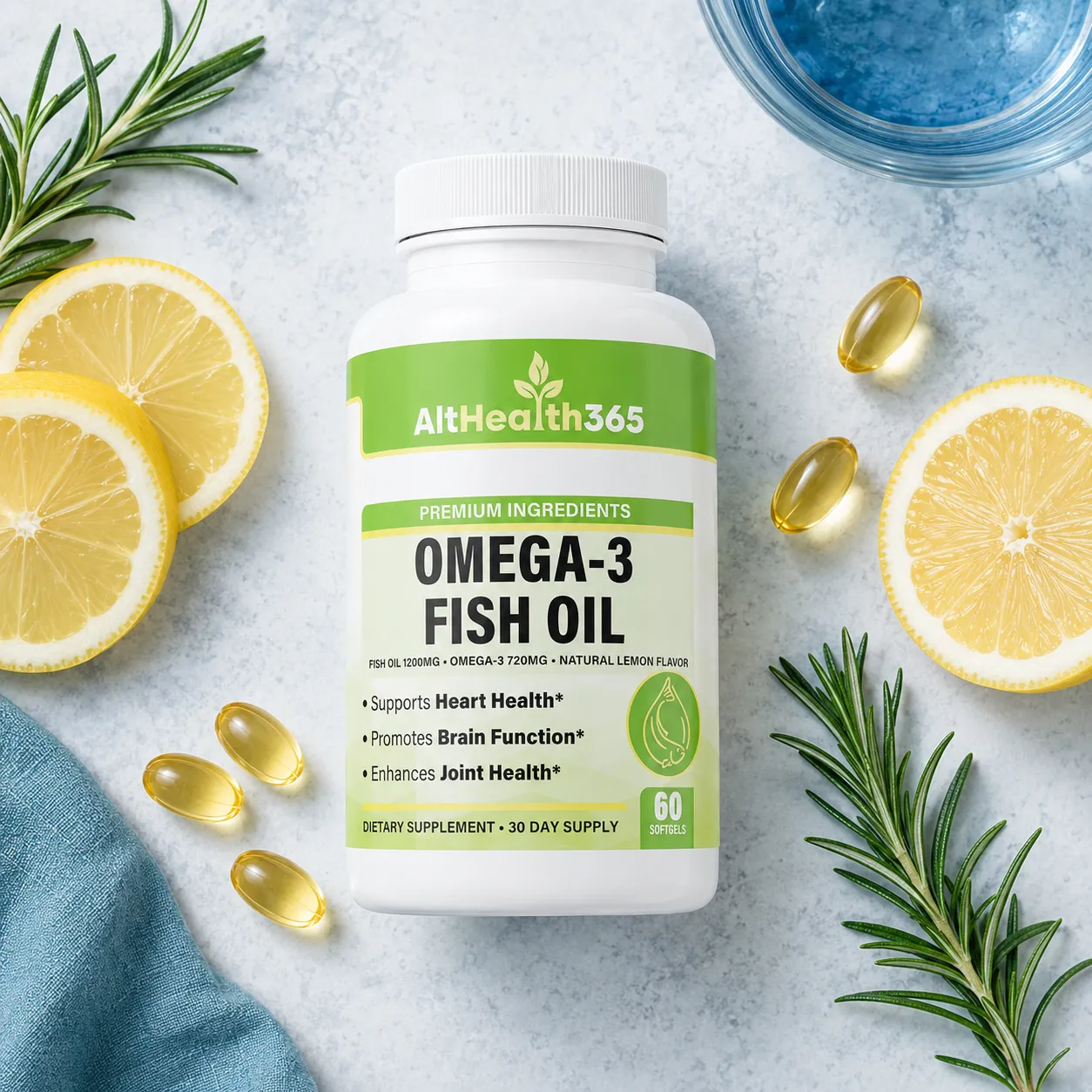 Omega-3 Fish Oil Softgels with EPA & DHA - Image 8