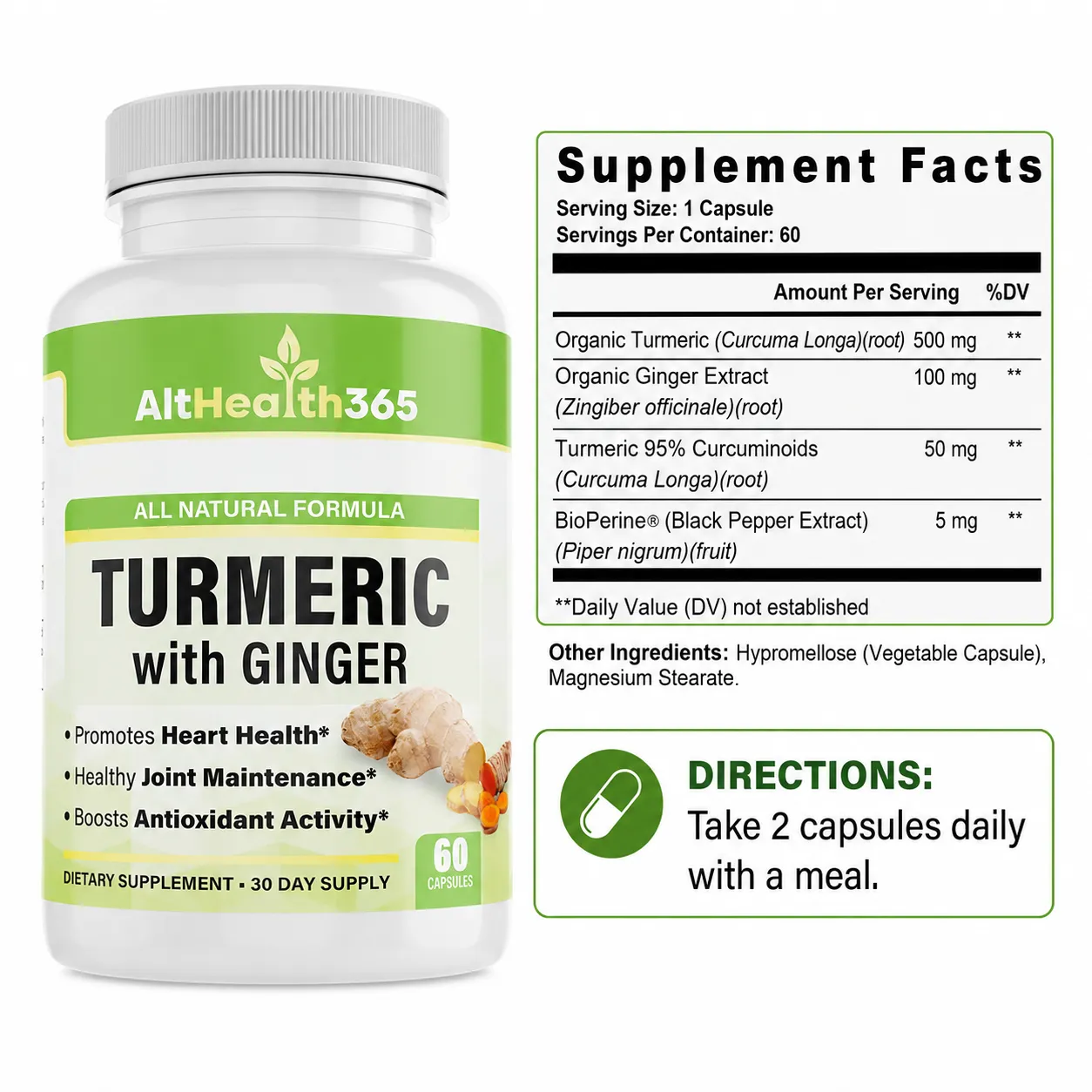 althealth365-tumeric-ginger-supplement-facts