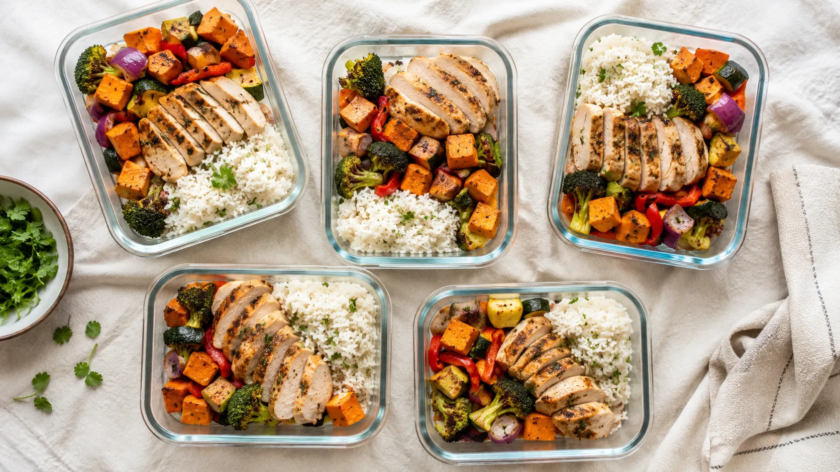 meal prep basics for beginners containers