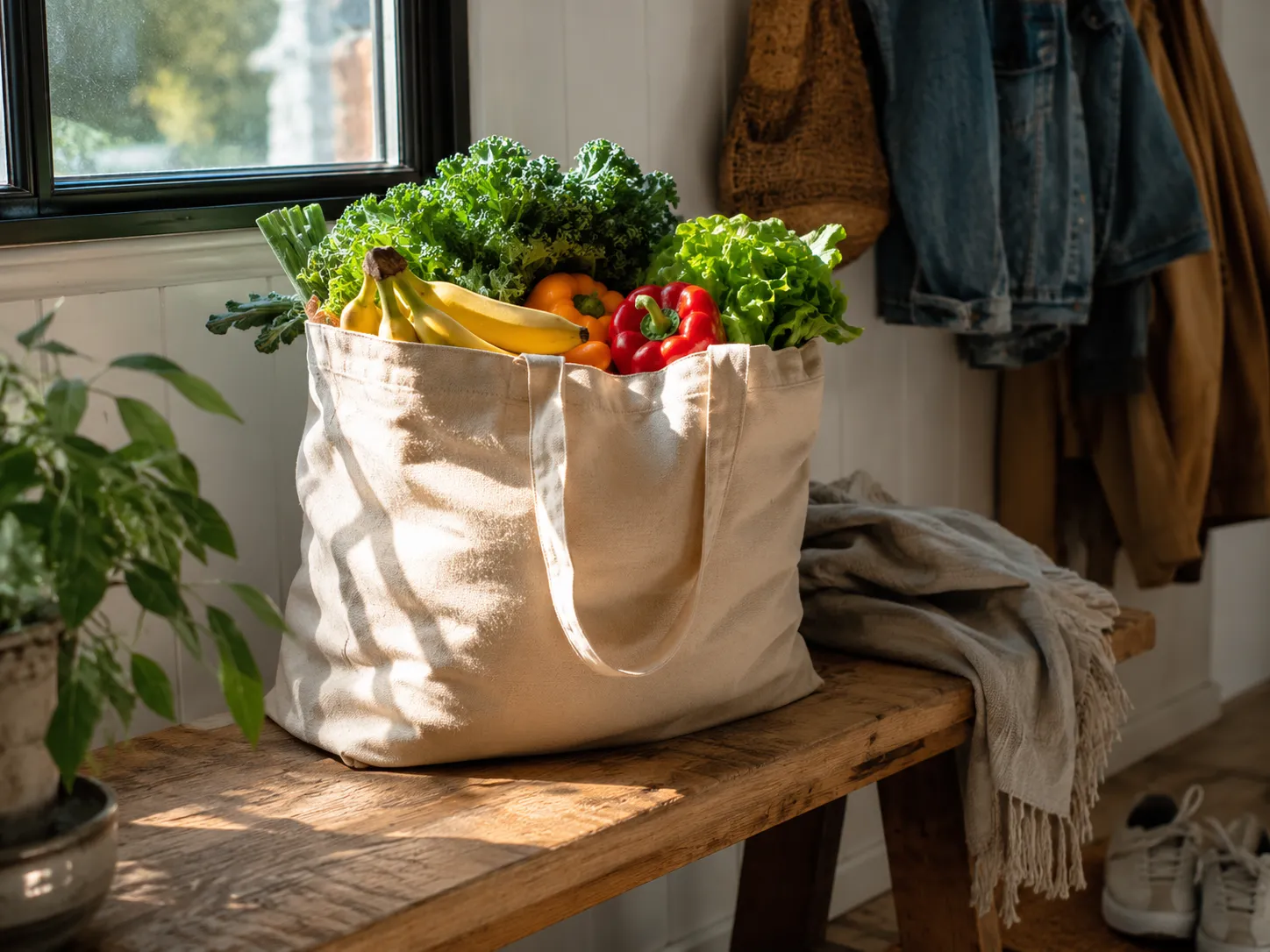 grocery shopping for simple meal prep