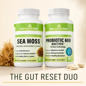 sea moss and probiotic bundle