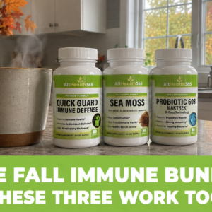 The Fall Immune Bundle | Quick Guard, Sea Moss & Probiotic 60B