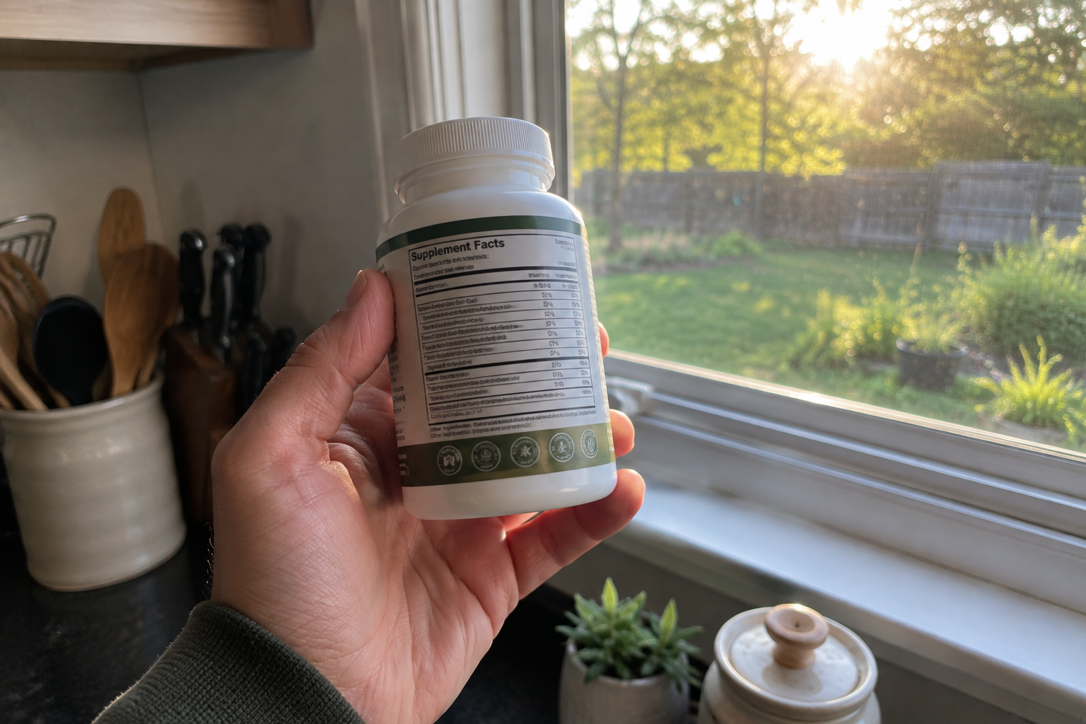 Checking supplement labels for real vitamin C and zinc milligram strengths